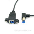 Custom 90Degree Right Angle Type-C OTG USB Cable